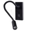Kinkiet 3,3W czarny Kanlux 5228 Tonil II Led B