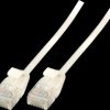 K8108WS.2 Cat.6a patch cable, U/UTP, ultraflex, 2m, white