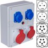 Rozdzielnica budowlana R-BOX IP44 przenośna [5P]/32A + [5P]/16A + 2x[2P+Z]/250V IP44 PAWBOL