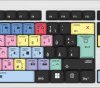 LKB-PPROCC-AJPU-DE Keyboard, USB, for Adobe Premiere Pro CC, silver