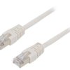 Patch cord F/UTP, Cat 5e, RJ45 wtyk z obu stron, linka, CCA, 5m PP22-5M