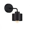 Kinkiet nowoczesny 1x E27 SIMPLY BLACK
