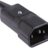Złącze IEC IEC C14 Kabel Prosty Schurter Męski 10A 250V
