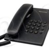 KX-TS500PDW CZARNY TELEFON PANASONIC PRZ