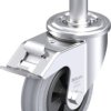 Blickle 648592 LEZ-VPP 100G-FI-SG Rolka obrotowa z blachy stalowej Średnica koła: 100 mm Maksymalne obciążenie: 70 kg 1