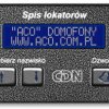 ACO CDN-230E GR Elektroniczny spis lokatorów grafit