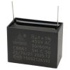 Kondensator rozruchowy do silnika 8uF 450VAC B class CBB61 do druku