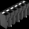 2086-3126 THR PCB terminal block, push-button, 1.5 mm², 6-pin