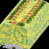1765183 PTFIX distributor block, 4/18x1.5, green/yellow
