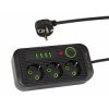 Listwa Zasilająca 5m 3-Gniazda PS-350U Czarna, 5 Gniazd USB, Wyłącznik