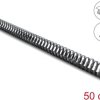 22076 Cable duct 34 x 35 mm, adhesive and screw-mountable, 50 cm, blac