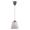 Lampka Nocna VT-1036 7W 360lm Chrom + Biały Abażur 8505
