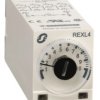 Przekaźnik czasowy opóźniający załączający, 0,1 s...100 h, 230 V AC, 4 OC REXL4TMP7