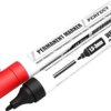 Marker permanentny 1,5-3mm czerwony (10szt.) STALCO PERFECT S-76023