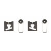 Wall mount, for 1 monitor, 15 to 42 inch, up to 40 kg, VESA standard, black, BS89713
