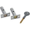Yale Locks PM444 Door Security Bolts Polished Chrome Finish Visi of 2