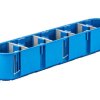 Puszka do pustych ścian P5x60D 5x60 mm głęboka Multibox 2 niebieska 32099203 SIMET