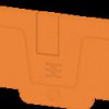 2876200000 A-series, end plate, AEP 4C 6, orange