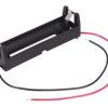 Velleman Compact 18650 Lithium Cell Battery Holder with Wired Connections
