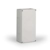 Obudowa Cubo O 200x400x132mm boki gładkie pokrywa szara PC OPCP204013G