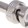 Złącze BNC, 50Ω, 0 → 4GHz, męskie, proste, zaciskane, montaż na kablu