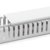 Wiring duct, (L x W x H) 2000 x 30 x 30 mm, PC/ABS, light gray, 6132540