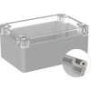 PC enclosure, (L x W x H) 120 x 80 x 55 mm, light gray (RAL 7035), IP66, BYB-3-90H0093