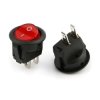 PRZEŁĄCZNIK KLAWISZOWY KCD064 3A 250VAC ON-OFF CZERWONY MINI (PRZEL-KCD064)