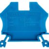 Złączka szynowa 2-przewodowa 6mm2 niebieska EURO 43407BL