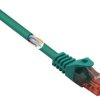 kabel LAN Renkforce RF-5228352, 1 szt., RJ45, CAT 6, U/UTP, 1.00 m, zielony