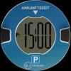 PD1-DE-BLUE KFZ - Electric parking disk, P-Disc NO1, blue