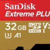 SDSQXBG-032G-GN6MA SanDisk Extreme PLUS 32-GB MicroSDHC memory card