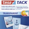 Tesa Tack® Doublesided Adhesive Pads Big Pack 200 Pieces tesa 59401-00000-01 przeźroczysty TACK Zawartość: 200 szt.