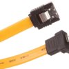 Kabel SATA prosty - kątowy 0,5m 95020