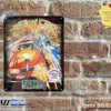 Super Cars II - Amiga Video Game Artwork on Rustic - Metal Sign