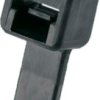 Cable tie, PA, (L x W) 99 x 2.5 mm, bundle-Ø 1.5 to 22 mm, black, UV resistant, -60 to 85 °C, PLT1M-C0