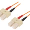 Patch Cord Światłowodowy Om1 Sc/Upc,Z Obu Stron 2M Lszh 29011102