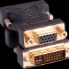03.12.05 DisplayPort adapter, DVI plug to VGA socket