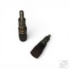 Zacisk laboratoryjny 25A/500V SIP bakielit;4mm;kolor czerwony;