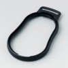 Intermediate ring, PMMA, black, for enclosure, B9004306