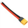 WTYK ZŁĄCZE XT60 MĘSKIE Z PRZEWODAMI ORAZ OSŁONĄ 10CM 12 AWG