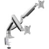 LogiLink BP0043 Monitor desk mount Silver 2x adjustable 13"-32" displays
