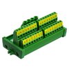 Screw Mount 2x16 Position Screw Terminal Block Power Distribution Module