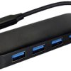 Koncentrator VALUE USB 3.2 Gen 1, 4-drożny kabel połączeniowy typu C