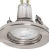 Lampa łazienkowa LED do wbudowania LEDVANCE SET X3 RECESS DOWNLIGHT GU10 4058075611290 4.5 W nikiel 230 lm
