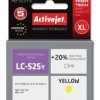 Tusz Activejet AB-525YN (zamiennik Brother LC525Y Supreme 15 ml żółty)