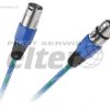 Kabel XLR CANON wt/gn 5,0m przedłużacz plecionka