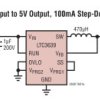 High Efficiency, 150V 100mA Synchronous Step-Down Regulator