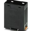 Housing lower part, ABS/PC, (W x H x D) 35.1 x 75 x 87.3 mm, black, for enclosure, 1069975