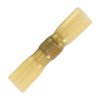 Sealey HSSB25Y Heat Shrink Butt Connector with Crimp & Solder Yellow Pack of 25